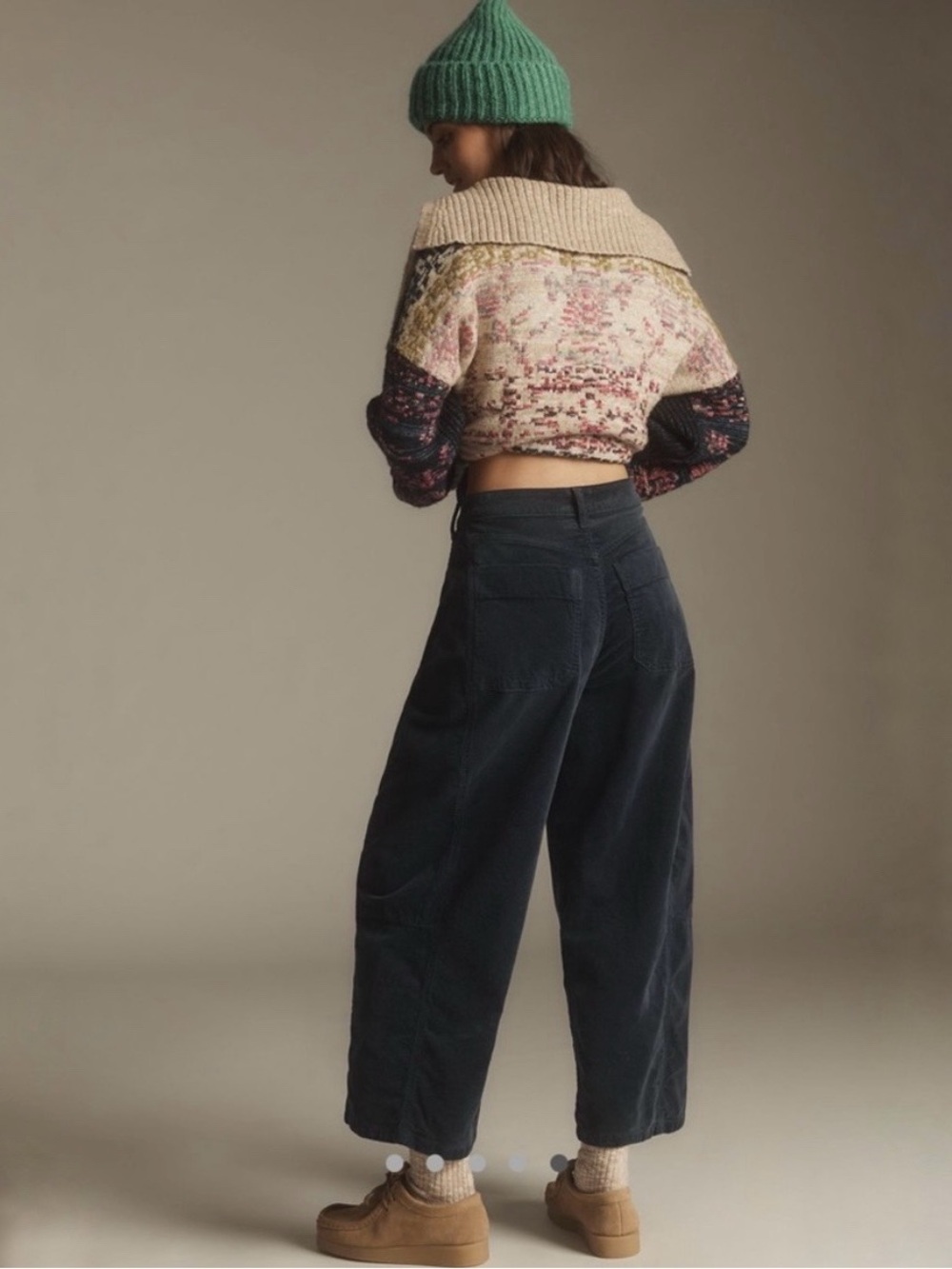 Anthro The Kenna Heritage Mid-Rise Barrel Jeans by Pilcro: Corduroy Edition - Picture 4 of 14